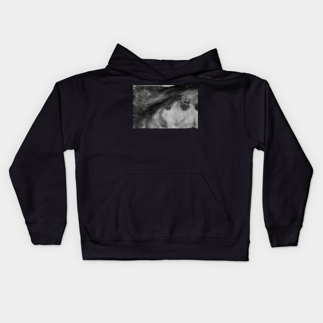 Ego dissipation Kids Hoodie by Lskye